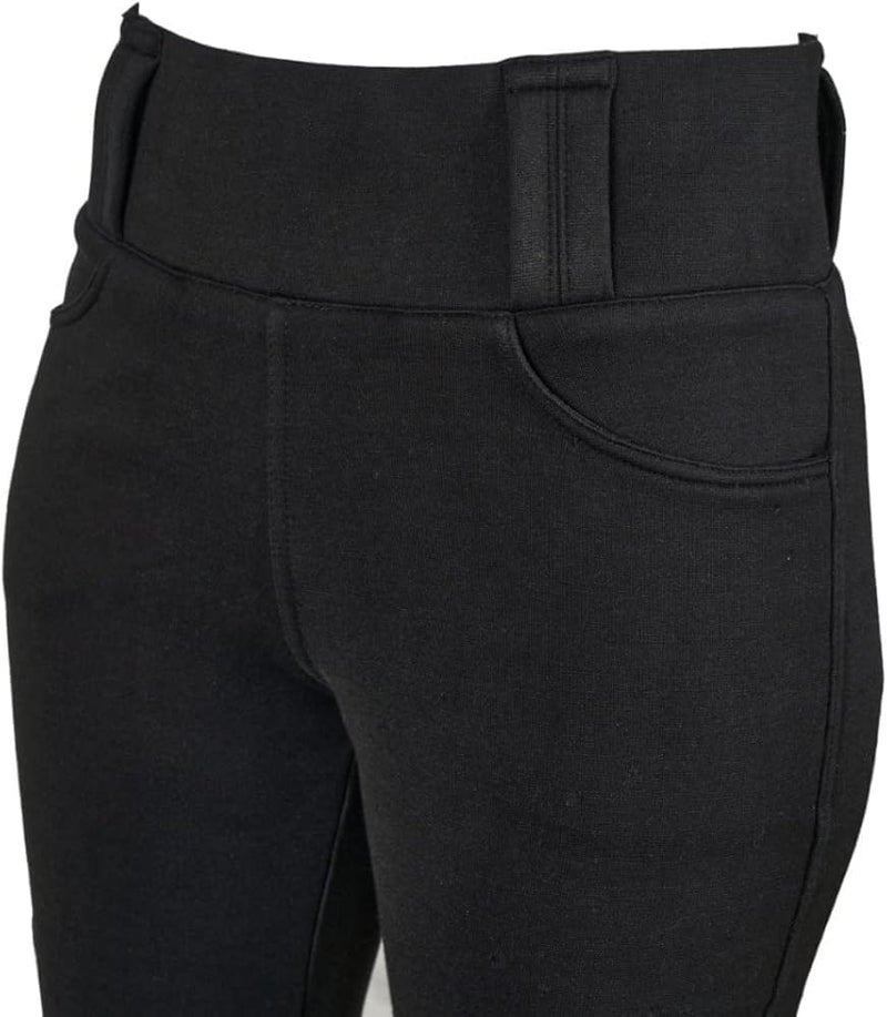 STOCKODEA Women Motorcycle Pants-Protective Riding Leggings with CEArmor Knee Pads-Short Leg - Image 2